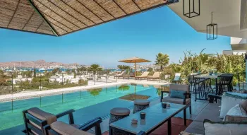 Yalıkavak Marina deniz manzaralı lüks aile villası